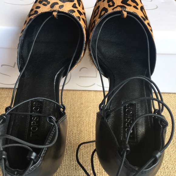 Topshop Leopard d’Orsay Heels - Picture 7 of 8